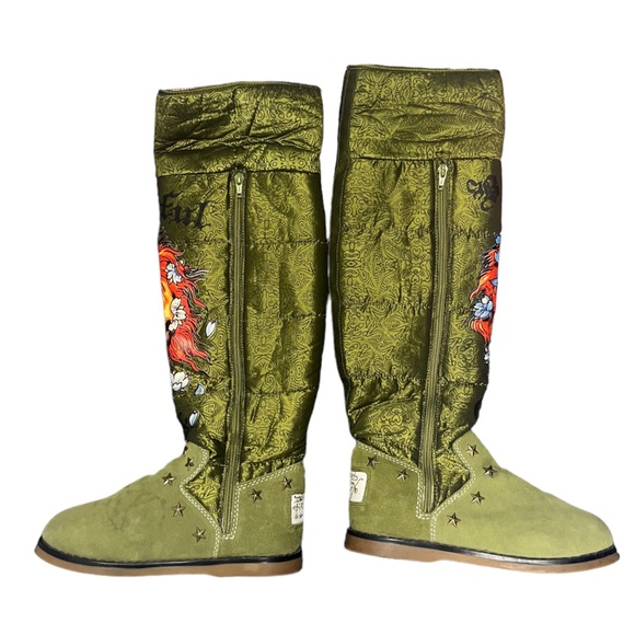Ed Hardy boots - Picture 2 of 2